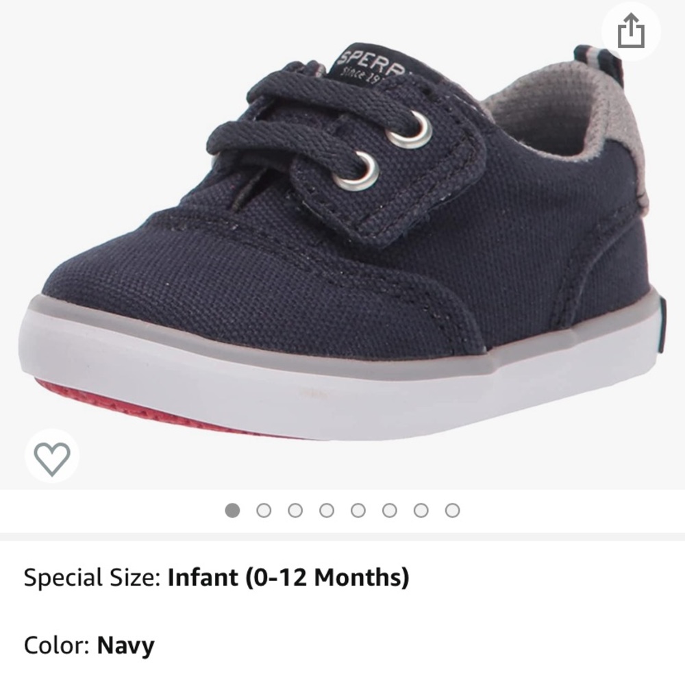 Infant sperry shoes, NWT